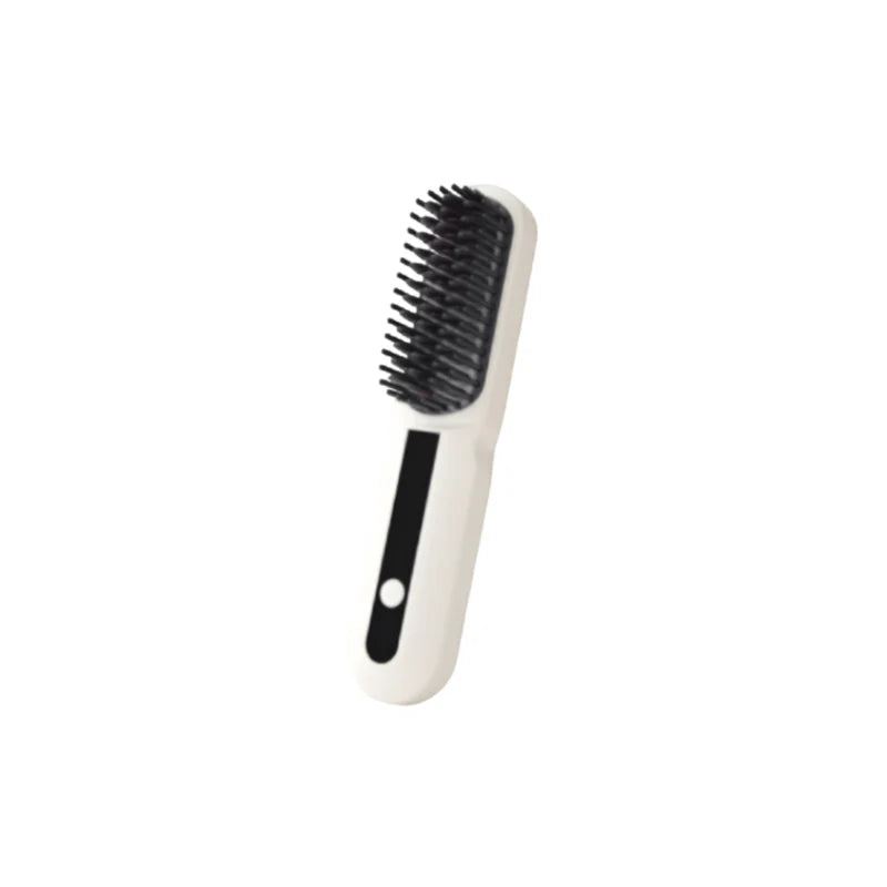 Premium Wireless Hair Styling Straightener Brush_High Quality Battery time